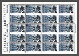 🇱🇮 1989 SÉRIE ** «150 ANS JOSEF RHEINBERGER« (LBK 100.00)